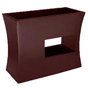 Contemporary Planter - 100x45 x H80cm  Bronze